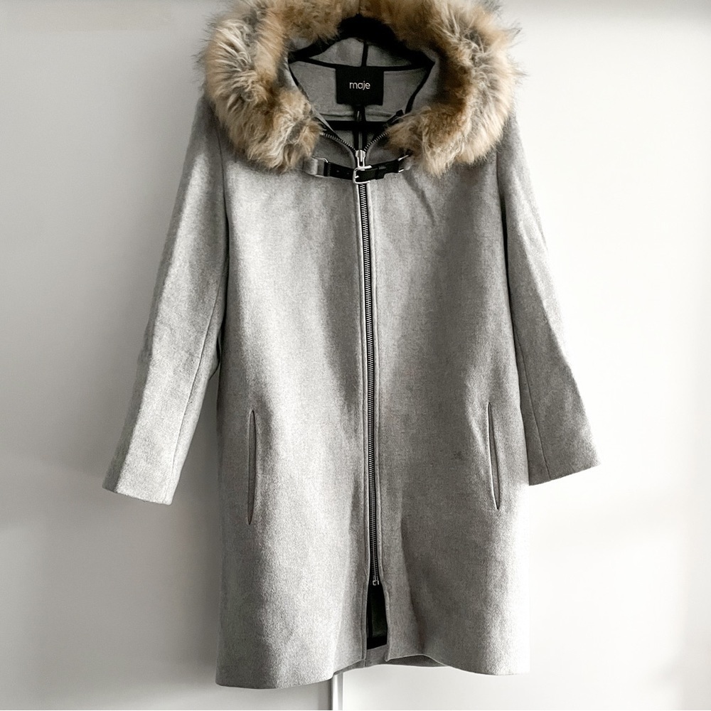 MAJE Wool Blend Jacket